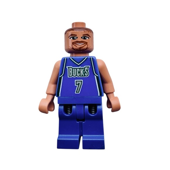 LEGO Sports Minifigure NBA Toni Kukoč #7 Milwaukee Bucks - Picture 1 of 4